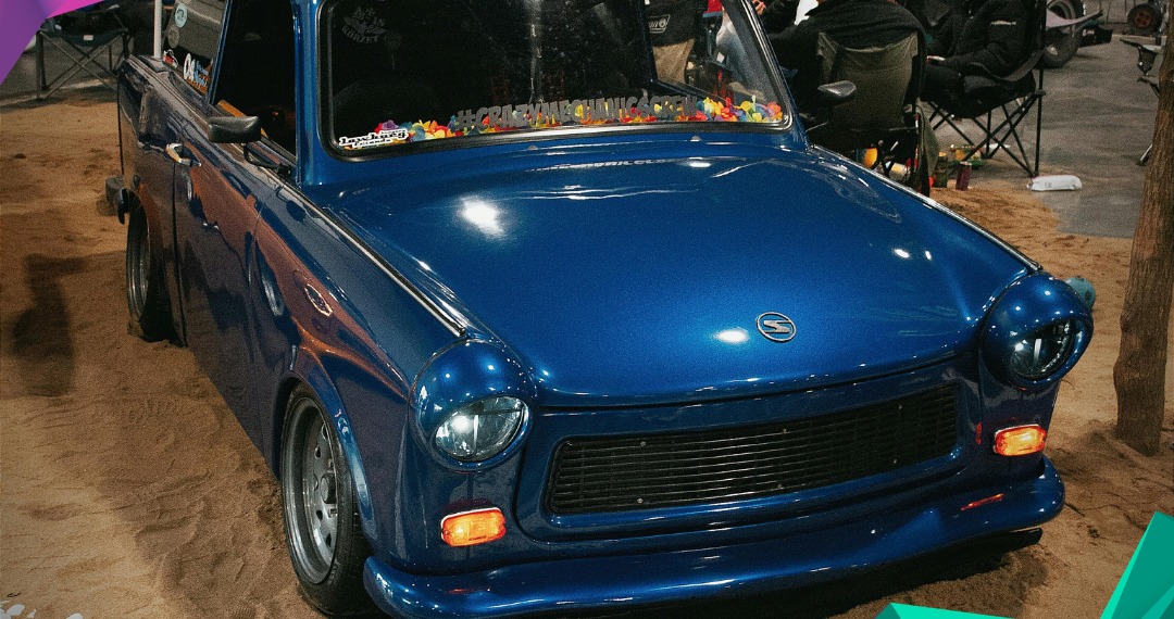 Der Trabbi mit Ferrari-Karosserie